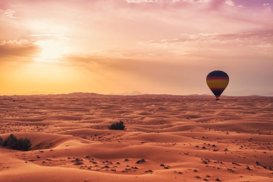 Exotic Sunrise With Balloon Flights
