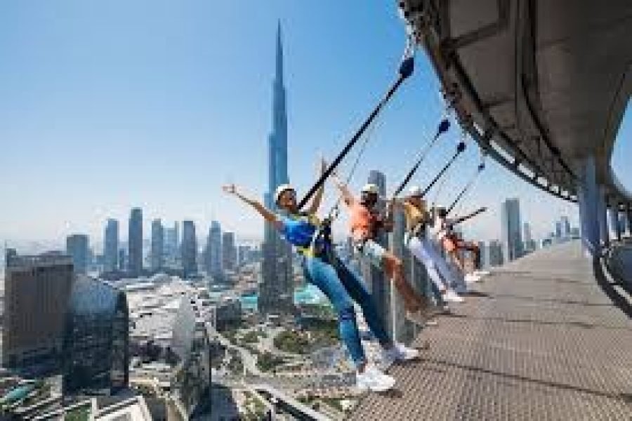 Sky Views Observatory Edge Walk At Address Sky View Hotel