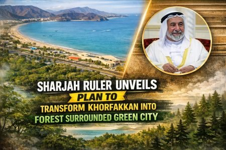 Sharjah Ruler Unviels Plan To Transform Khorfakkan into Forest Surrounded Green City